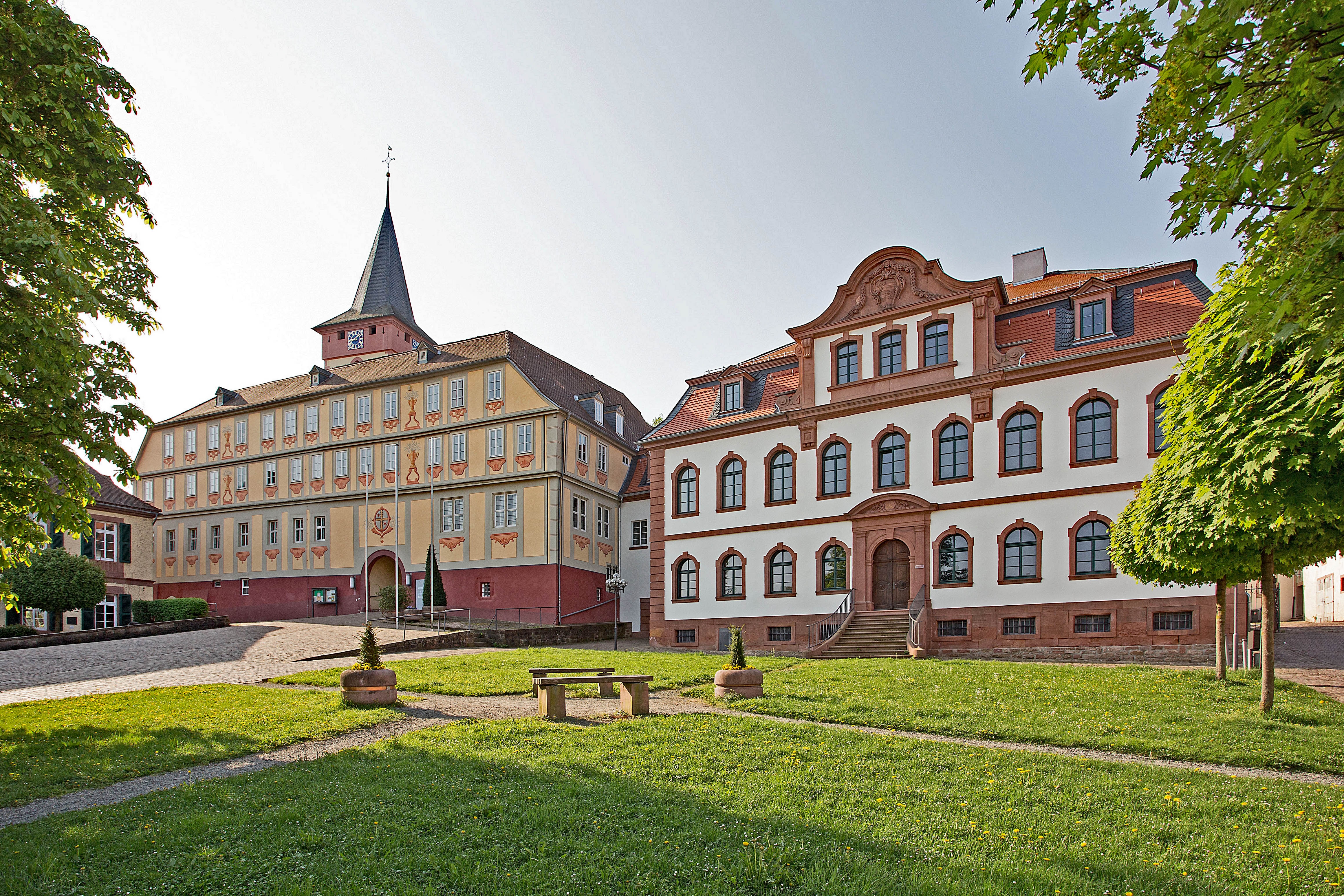 Alte und Neue Schloss in Bad König