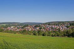 Bad König Ausblick vom Kueheck auf Bad König