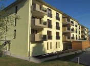 Blick auf das "Gelbe Haus" Wohnkonzept FreiRaum ab 65plus in Bad König