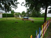 Blick auf den Kinderspielplatz Fürstengrund
