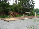 Blick auf den Kinderspielplatz in Nieder-Kinzig