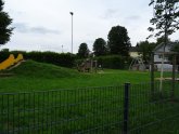 Blick auf den Kinderspielplatz in Ober-Kinzig